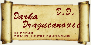Darka Dragucanović vizit kartica